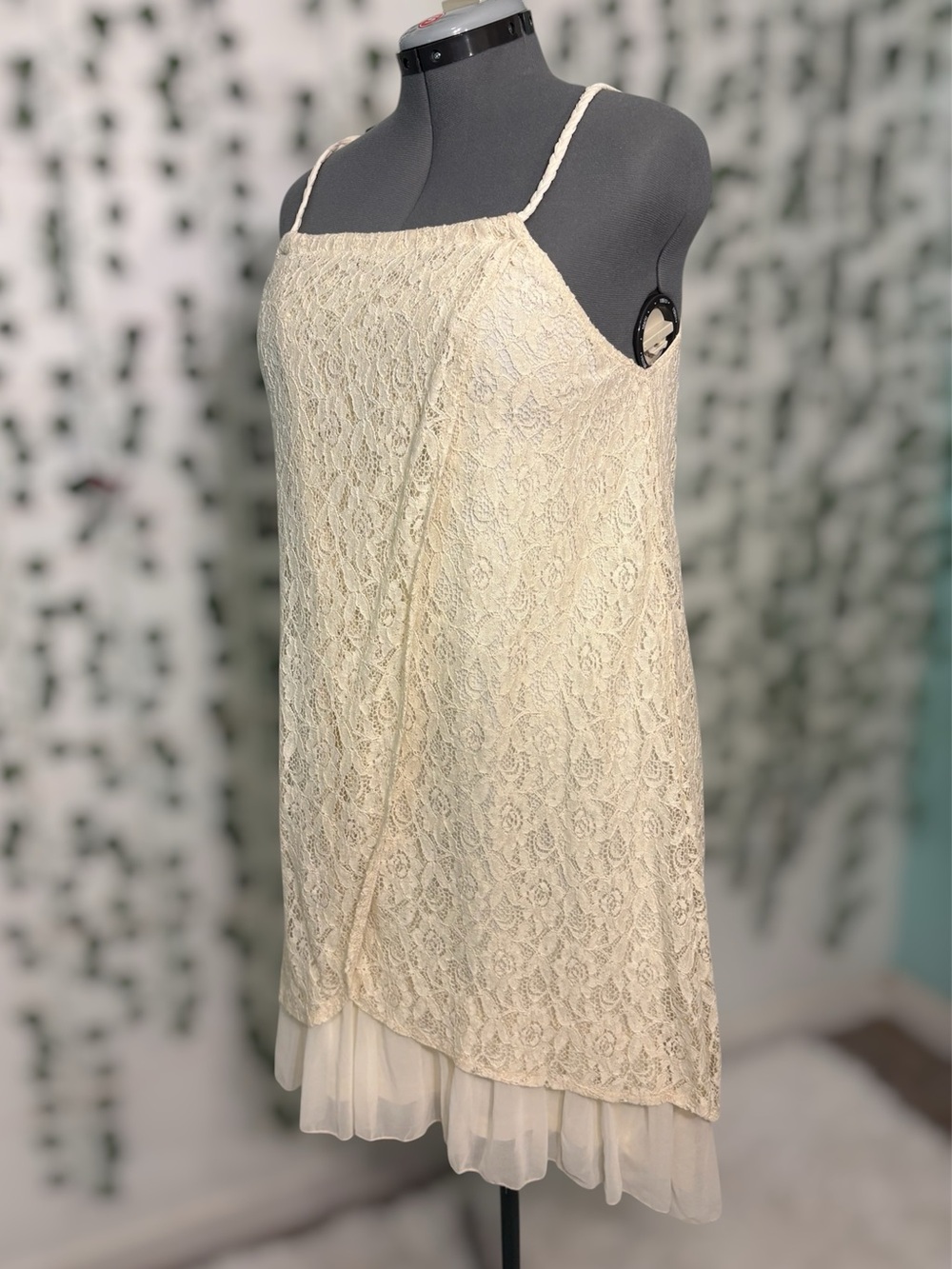 Size large ivory lace sundress